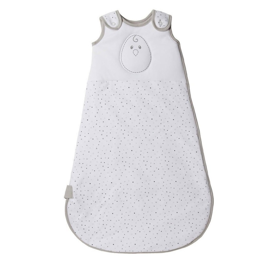 Nested Bean | Zen Sack 6-15 Months White Winter Weighted Wearable Blanket